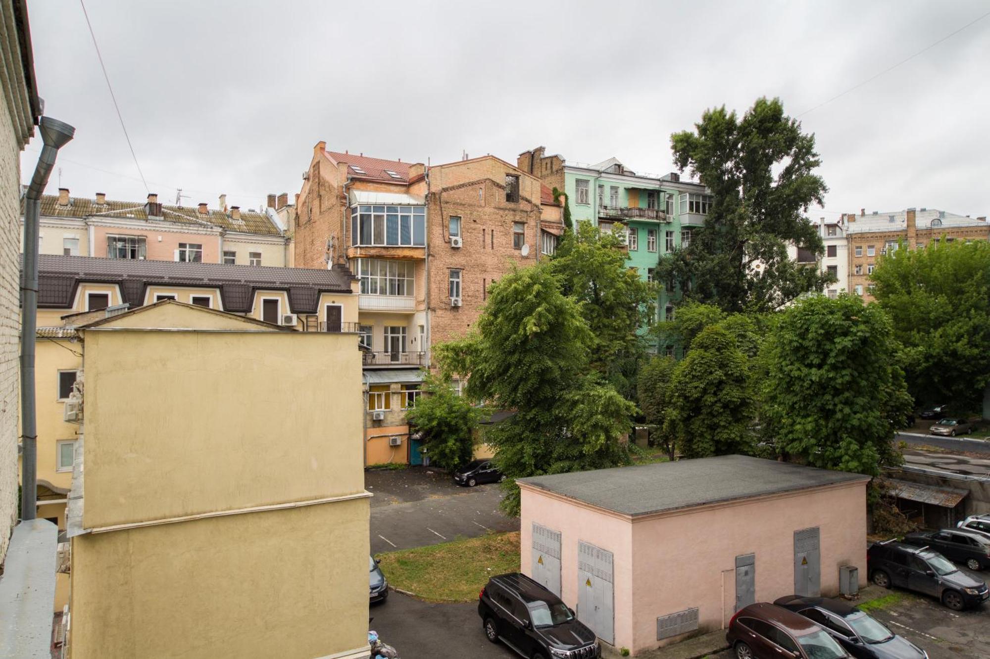 Apartments Near Parus Business Centre Kyjev Pokoj fotografie